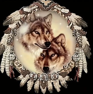 Diamond Painting WolfsTraumfänger
